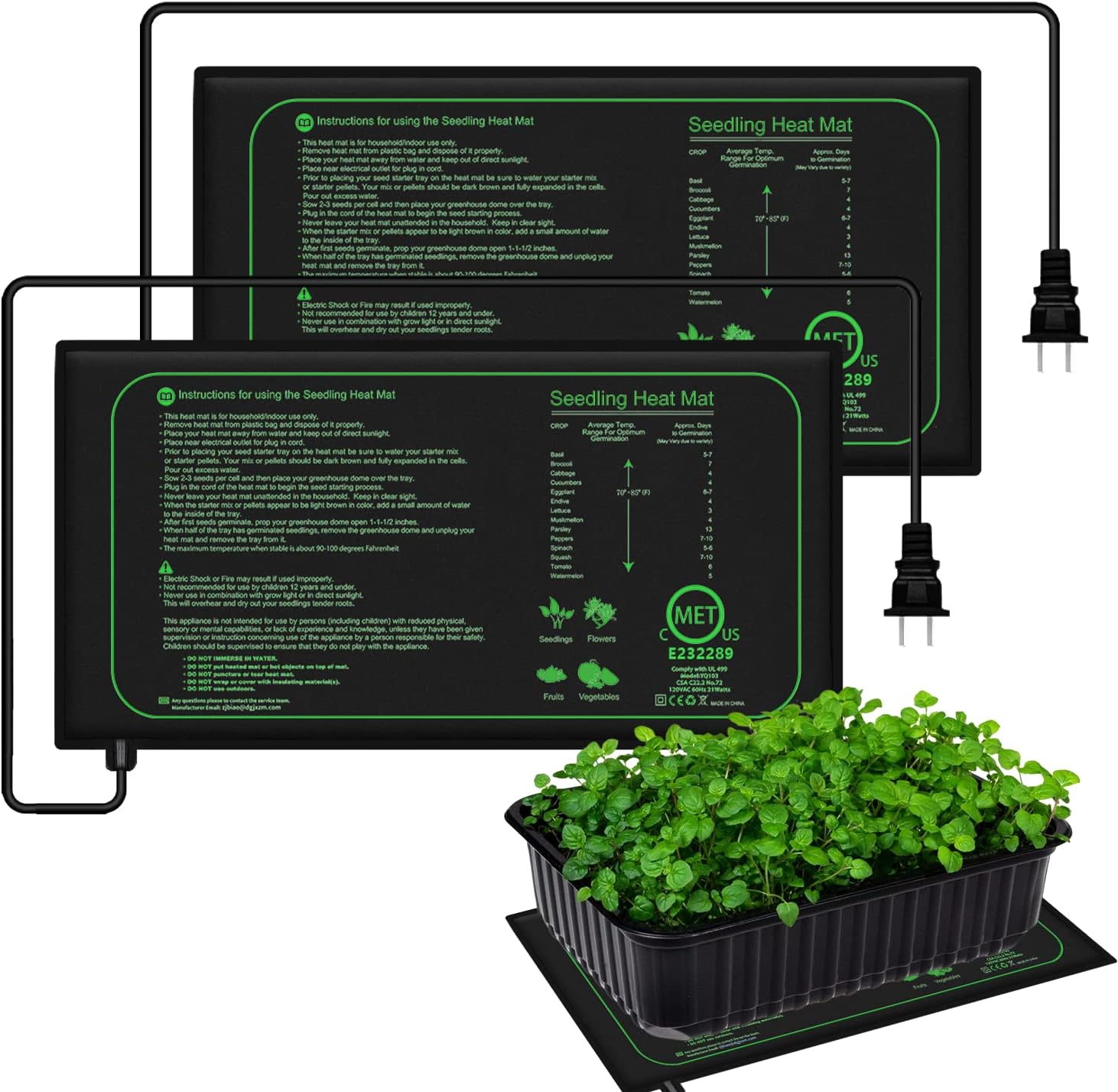Rooting Gel Clone - Коврик для подогрева рассады 10/25/50 см,