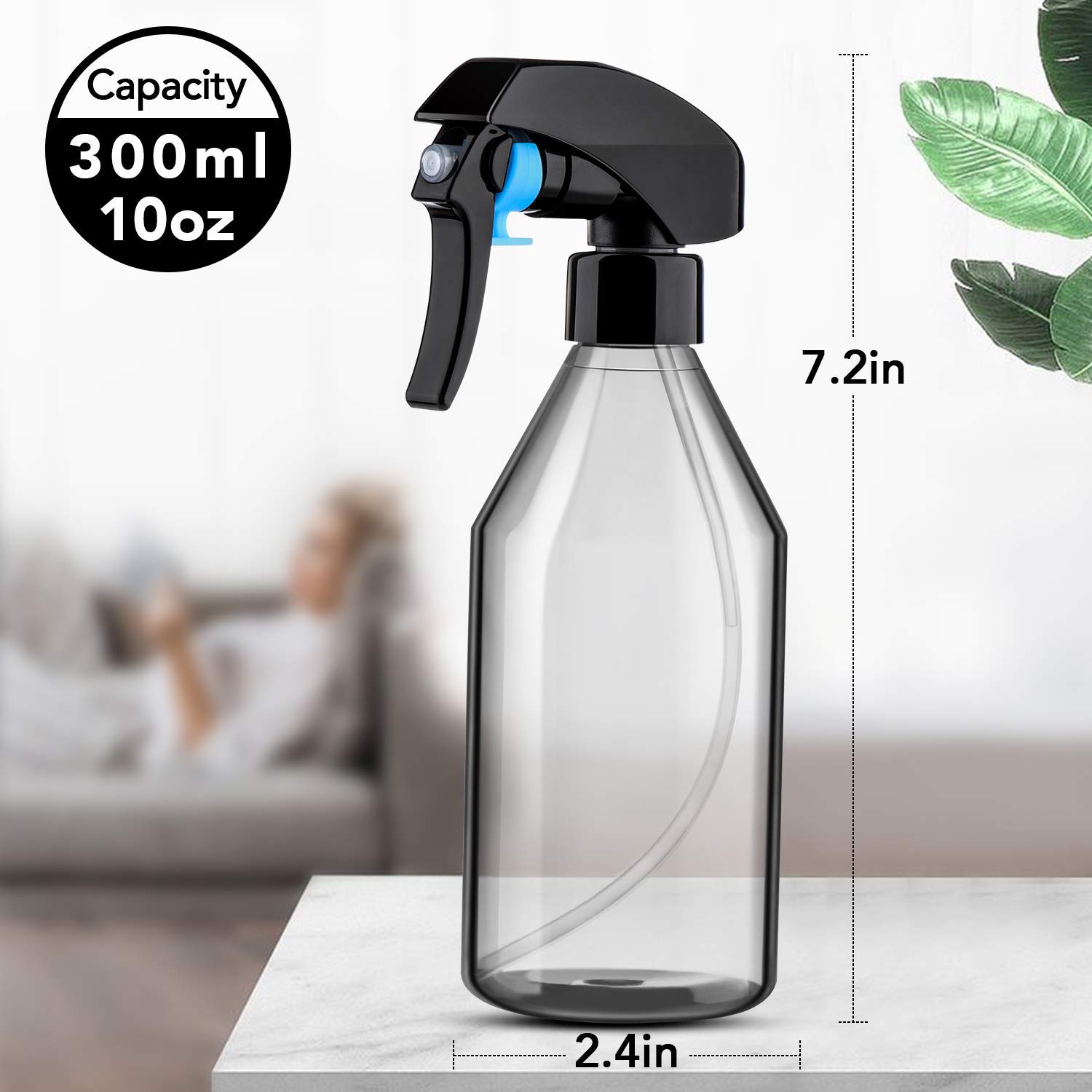 3 упаковки распылителей, пласт – обзор и цена Misting Bottle Fine