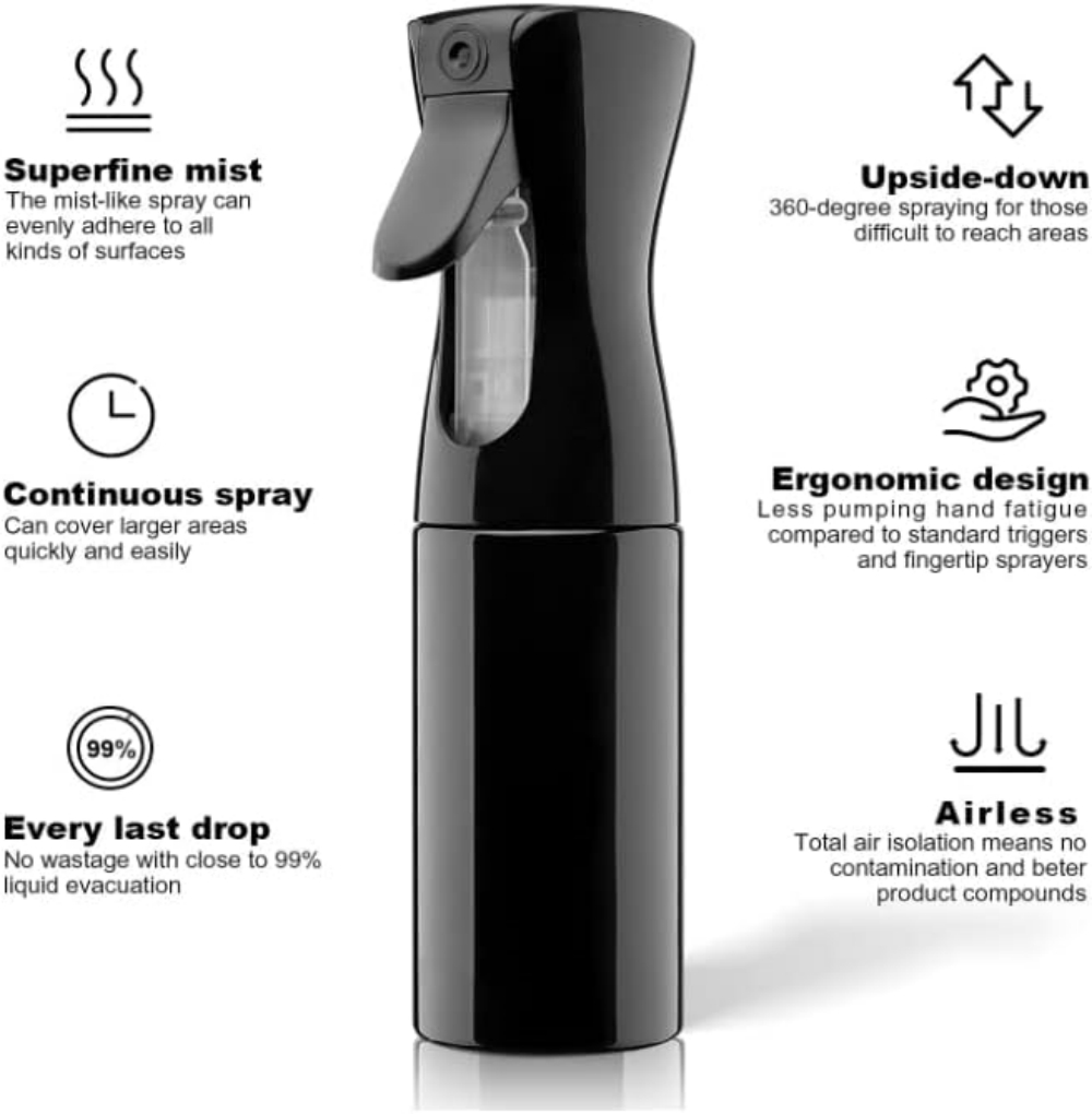 200 мл спрей с непрерывным рас – обзор и цена Misting Bottle Fine
