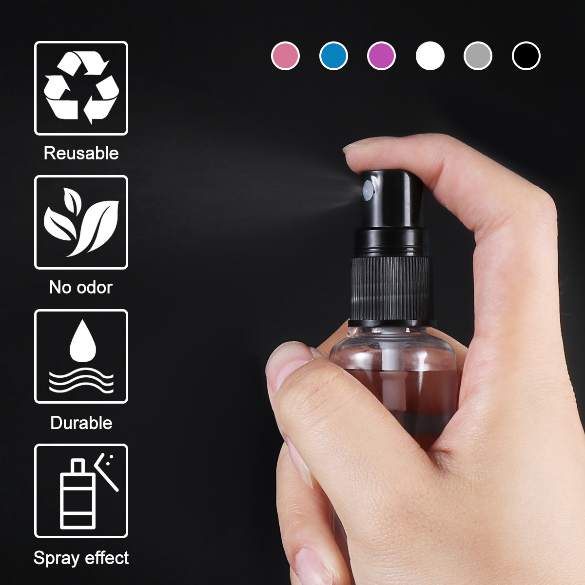 12 шт. герметичных портативных – обзор и цена Misting Bottle Fine